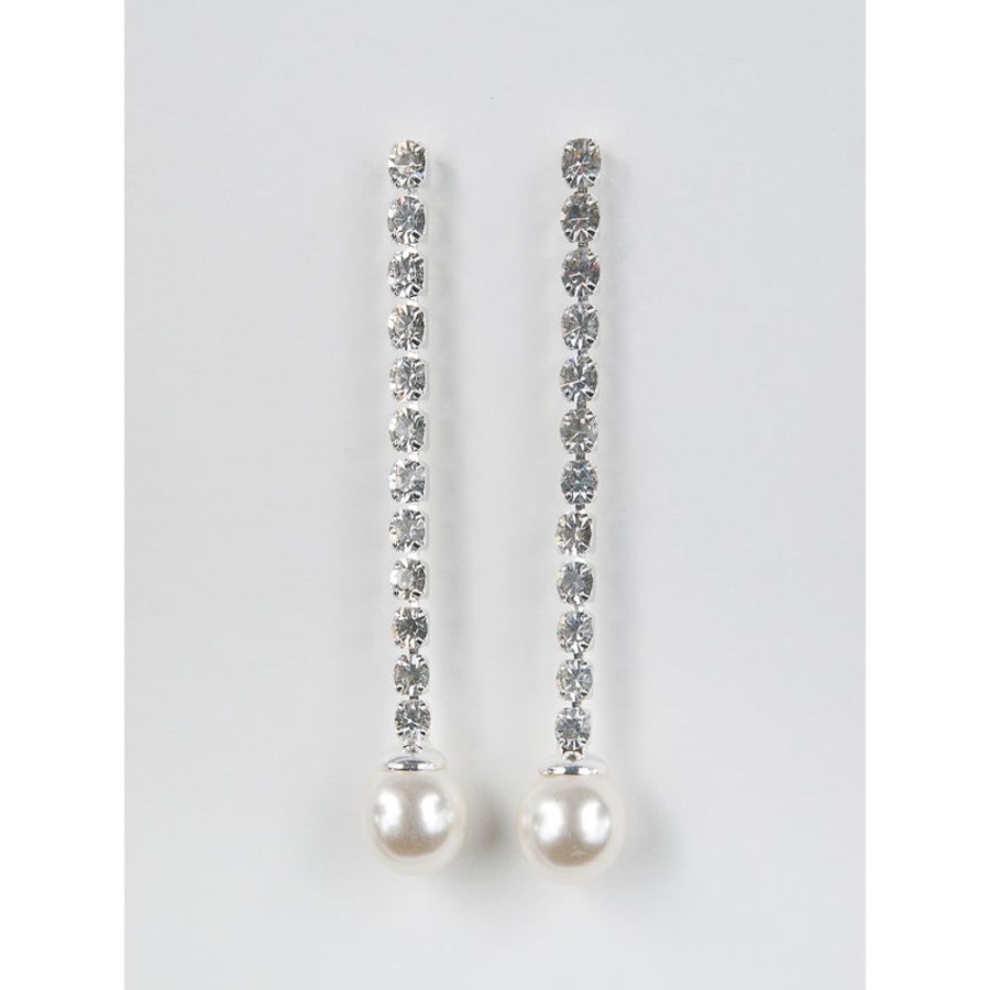 Jewellery Trestina Drop | Amita - Drop Earrings Silver