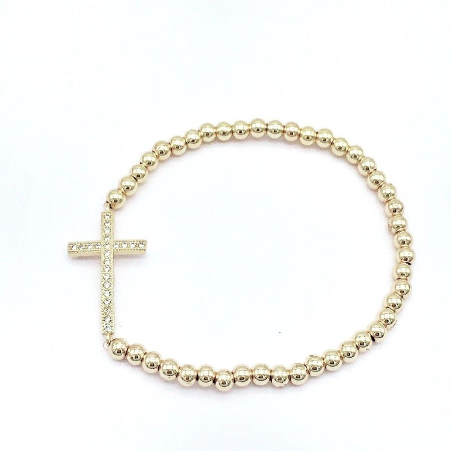 Jewellery Trestina Cross Bracelets | Bree - Cross Bracelet