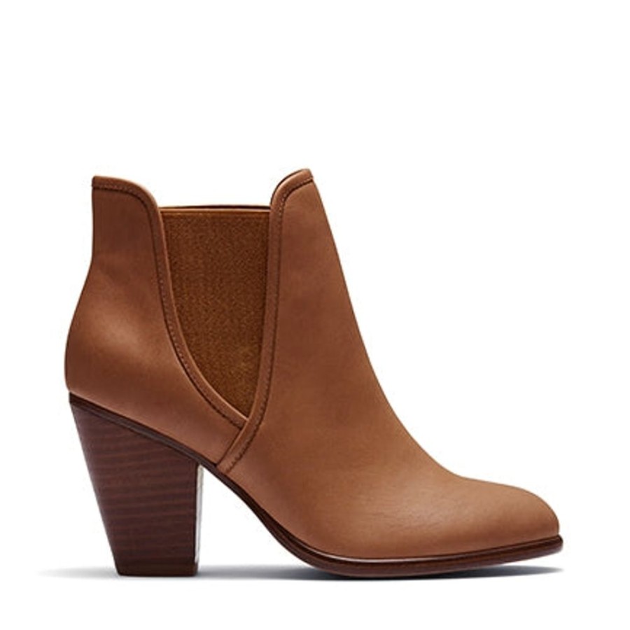 Novo Shoes Novo Leather Boots | Novo Women'S Nash Boots Tan