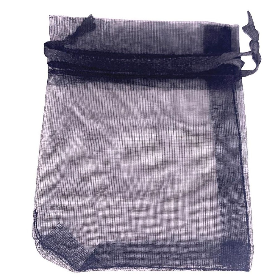 Organza Bags Trestina | Organza Bags (100Pcs) Black