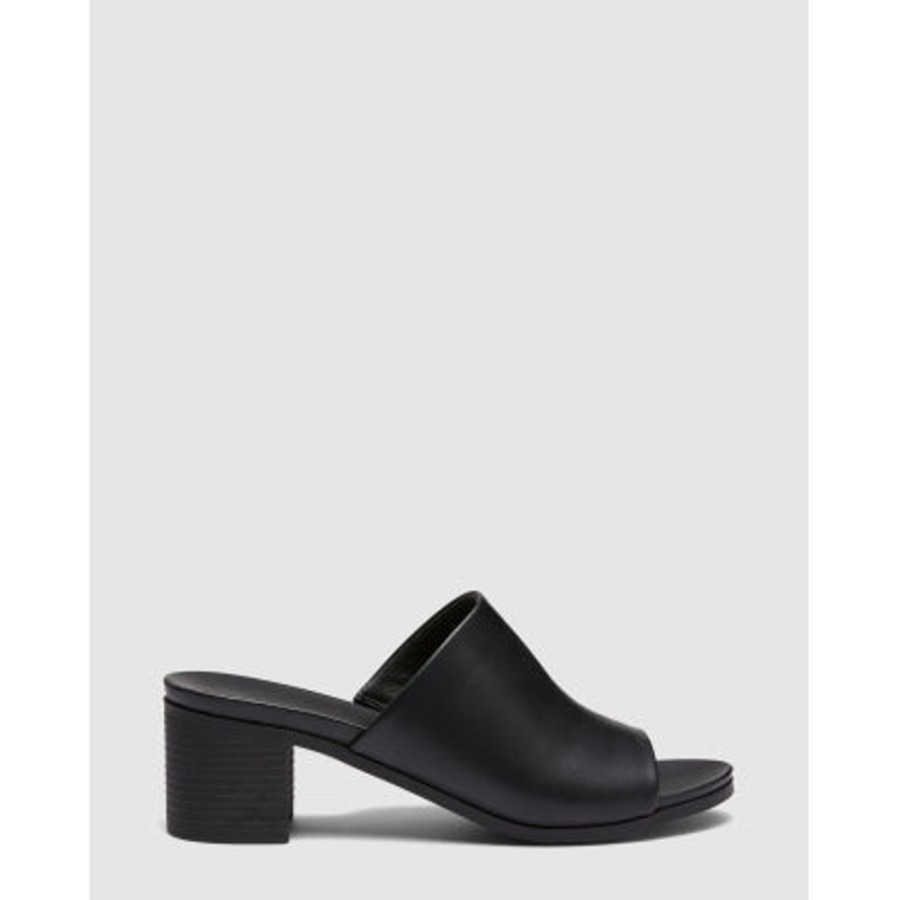 Novo Shoes Novo Peep Toe | Novo Women'S Fussy Peep Toe Black