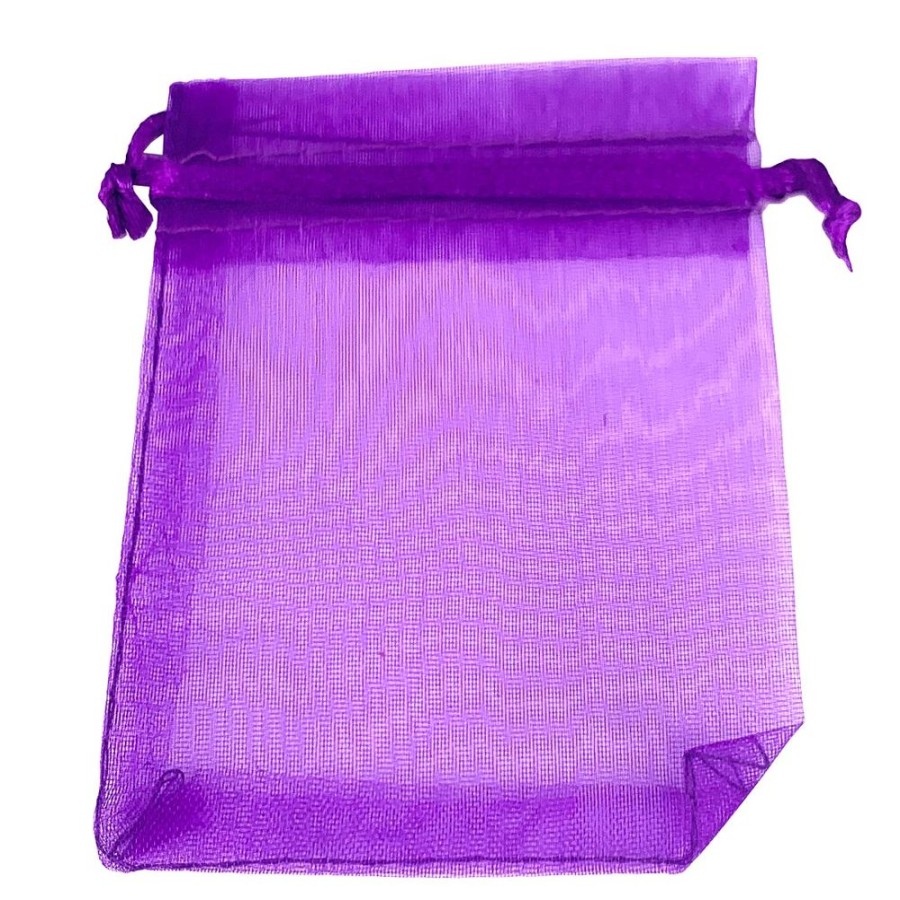 Organza Bags Trestina | Organza Bags (10Pcs) Dark Purple