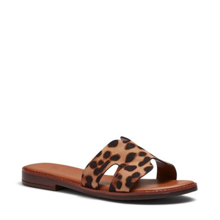 Novo Shoes Novo Thongs | Novo Women'S Sawyerthongs Ocelot