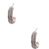 Jewellery Trestina Hoops | Amber - Hoop Earrings Rose Gold