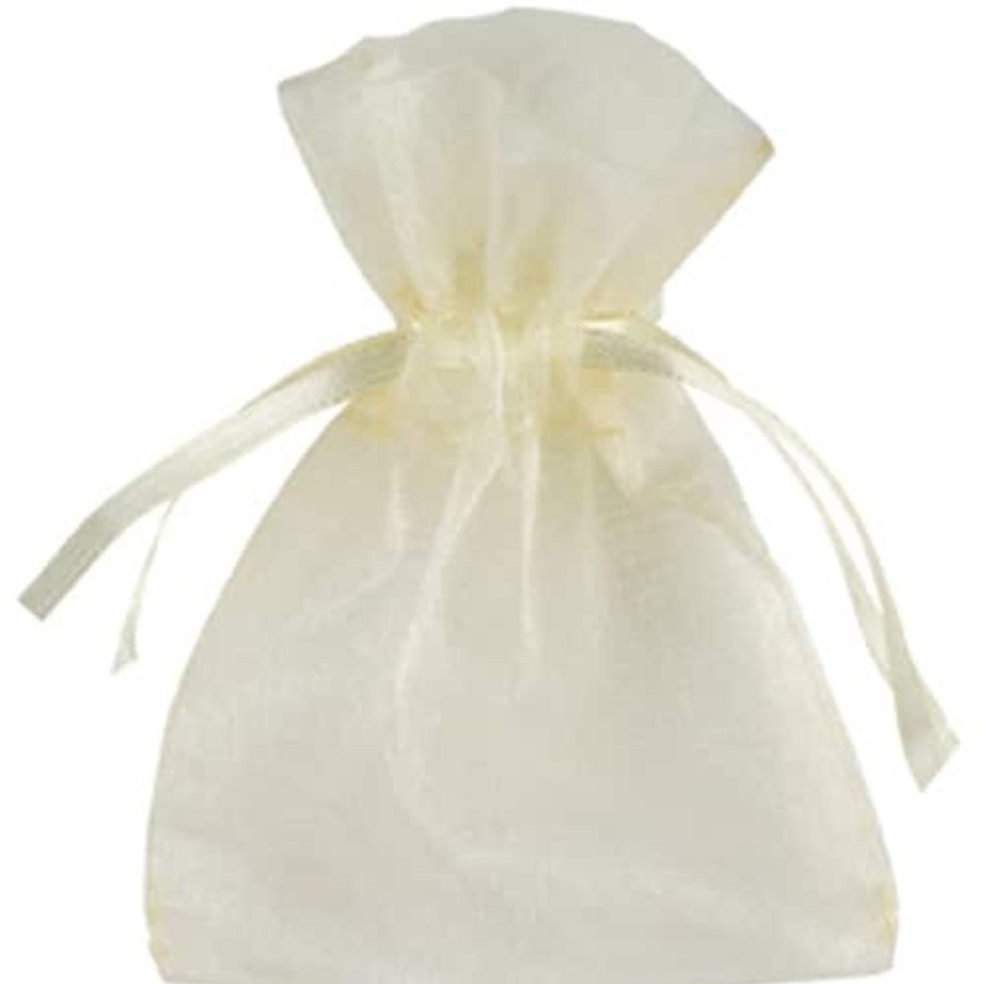 Organza Bags Trestina | Organza Bags (100Pcs) Ivory