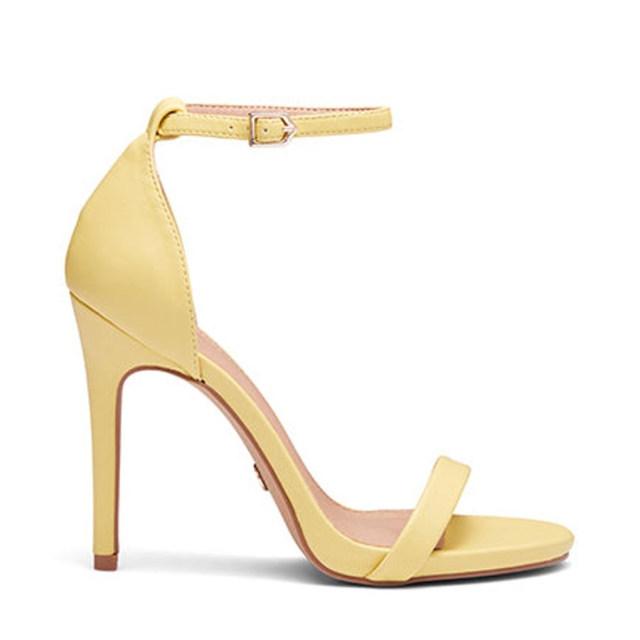 Novo Shoes Novo Strappy High Heels | Novo Women'S Merril Strappy High Heel Lemon