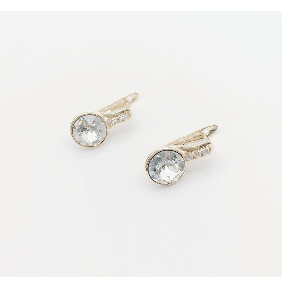 Jewellery Trestina Studs | Alea - Swarovski Element Earrings Crystal