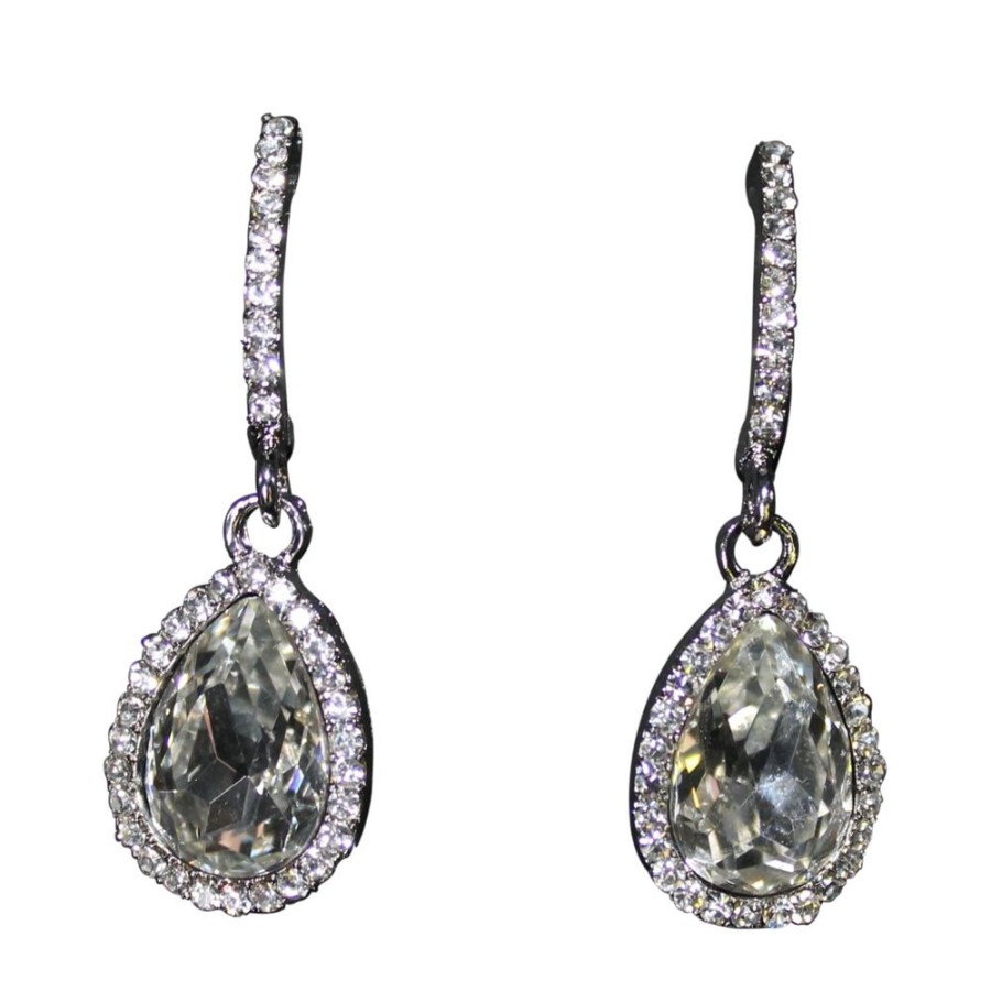 Jewellery Bridal Drop | Aquila - Drop Earrings Silver