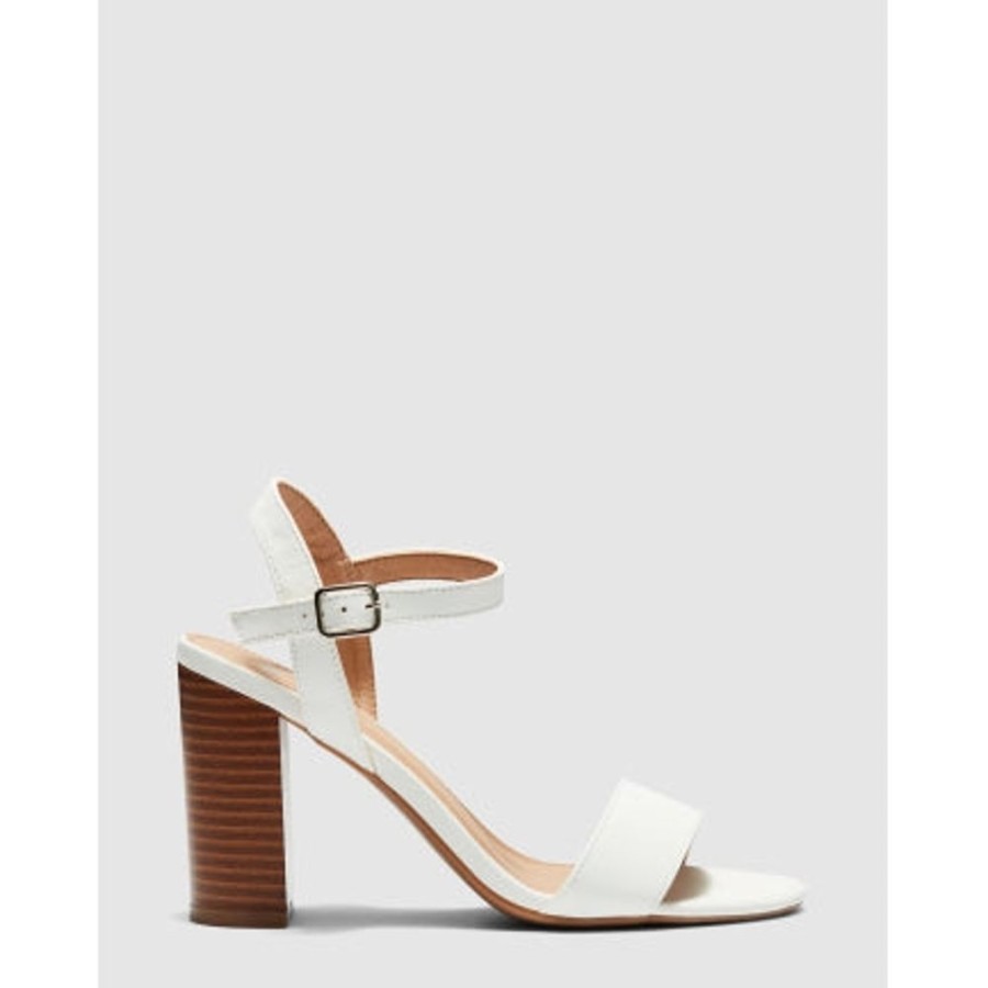 Novo Shoes Novo Strappy High Heels | Novo Women'S Mills Strappy - High Heel White