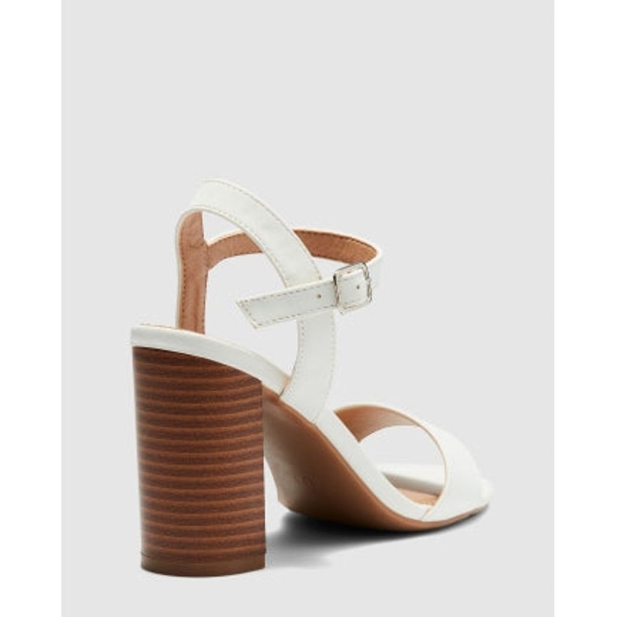 Novo Shoes Novo Strappy High Heels | Novo Women'S Mills Strappy - High Heel White