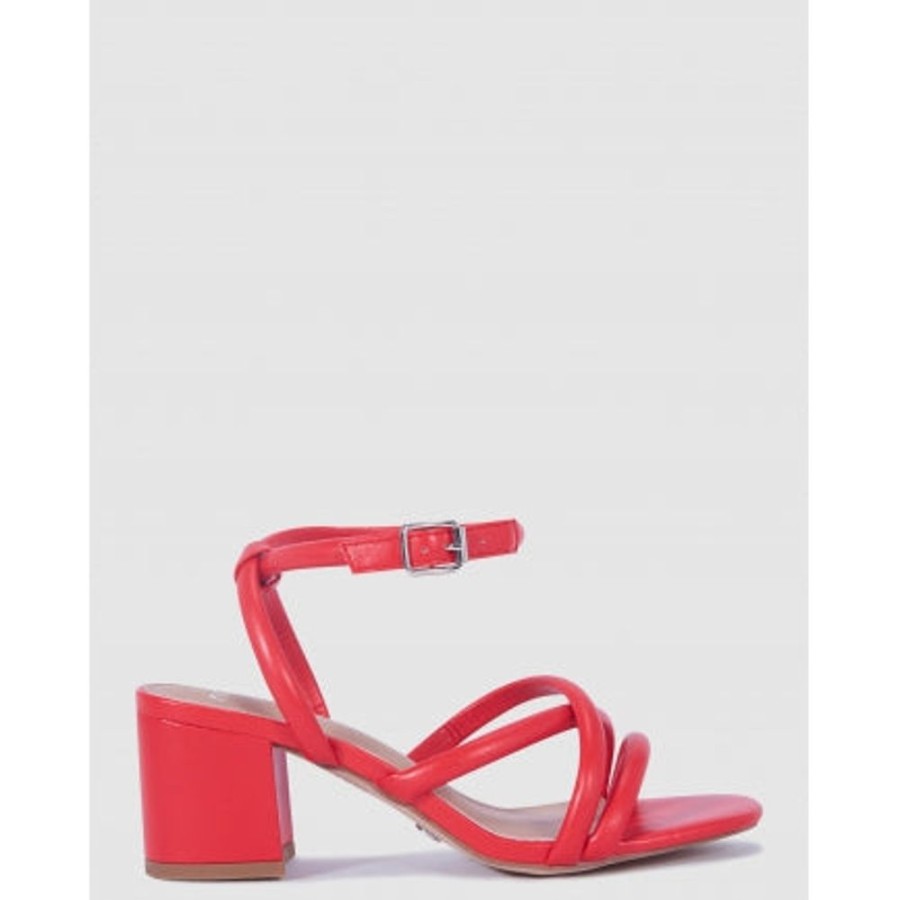 Novo Shoes Novo Strappy Low Heels | Novo Women'S Urla Strappy - Low Heel