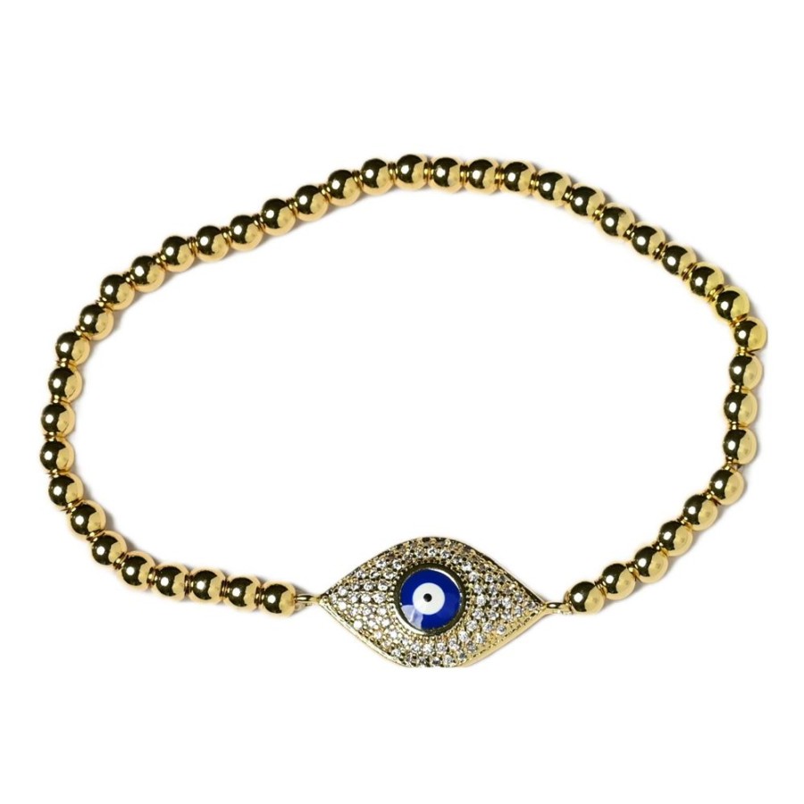 Jewellery Trestina Greek Evil Eye Mati Bracelets | Brandon - Greek Evil Eye Mati Bracelet