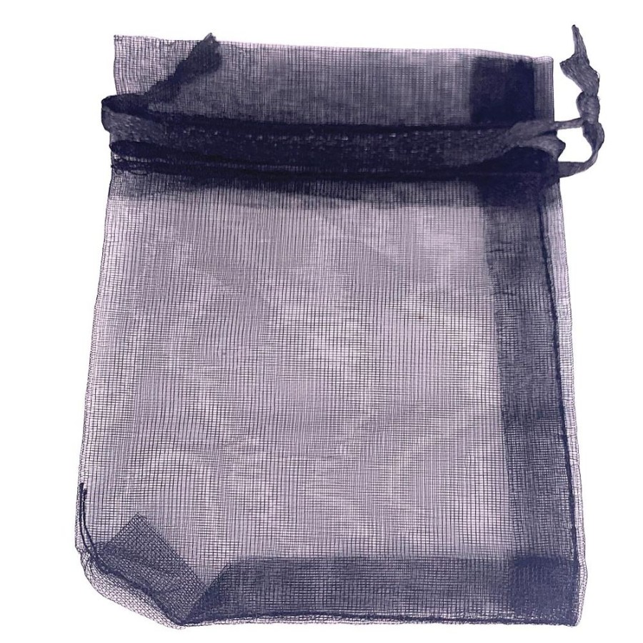 Organza Bags Trestina | Organza Bags (10Pcs) Black