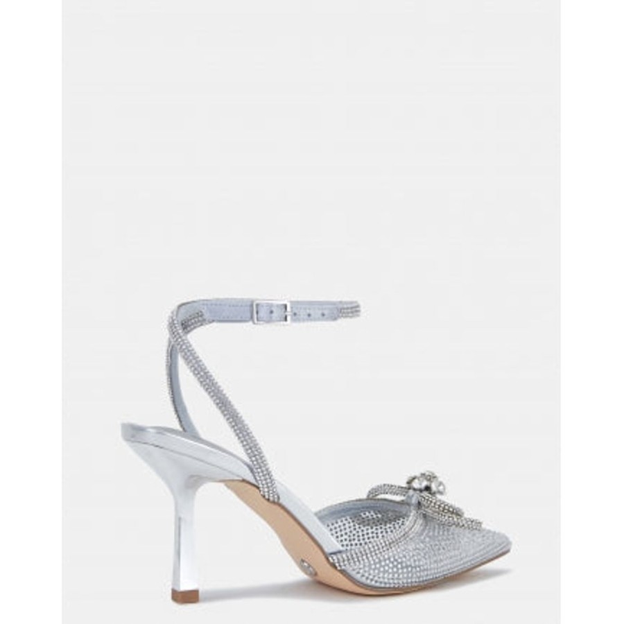 Novo Shoes Novo Court Low Heels | Novo Women'S Icarus Luxecourt Silver