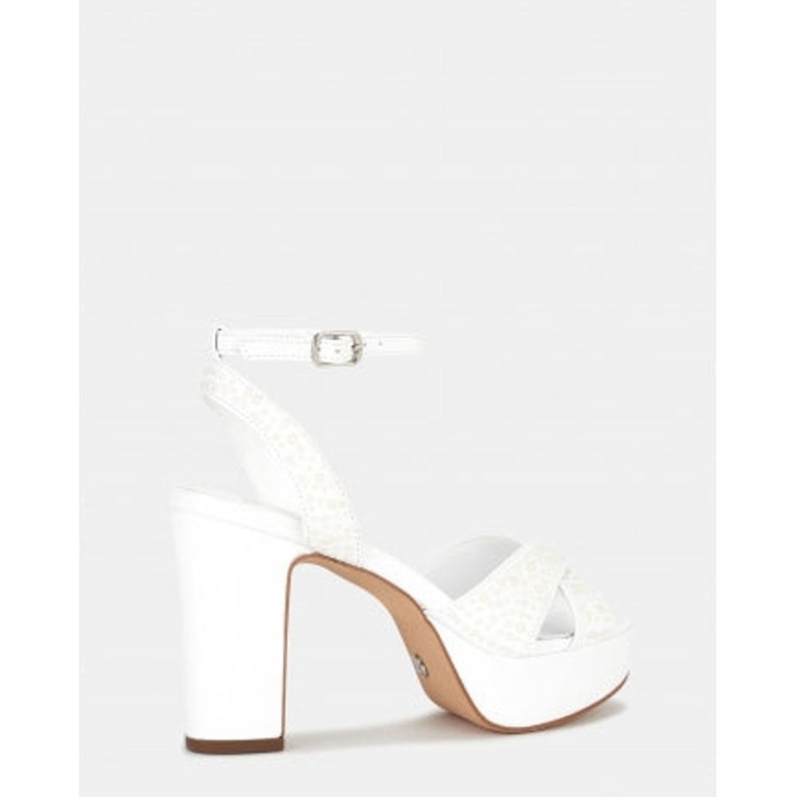 Novo Shoes Novo Strappy High Heels | Novo Women'S Pennieevening White