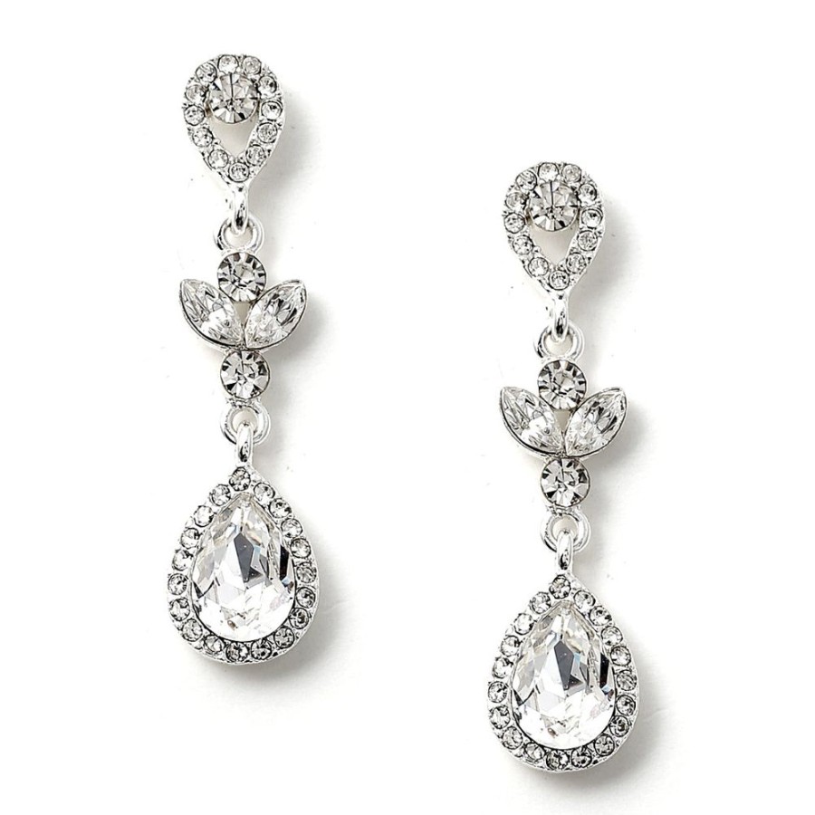 Jewellery Trestina Drop | Angel - Drop Earrings Silver