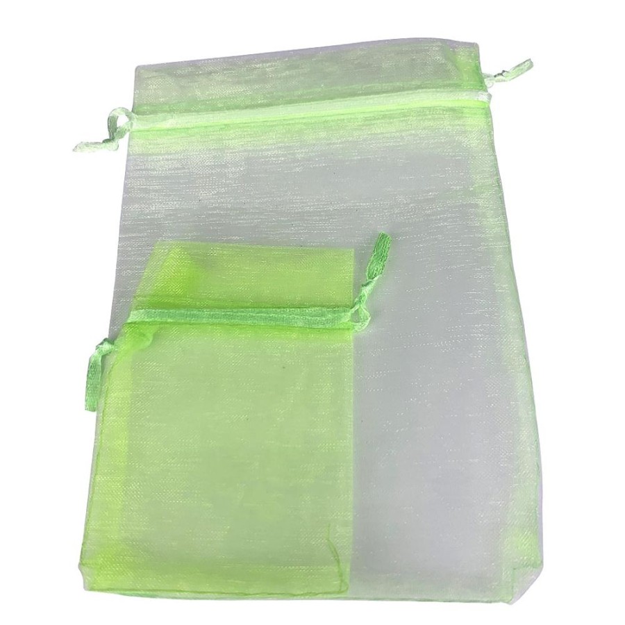 Organza Bags Trestina | Organza Bags (10Pcs) Light Green