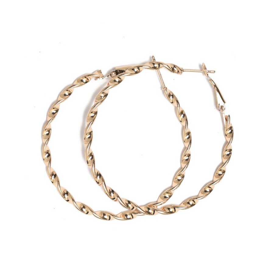 Jewellery Trestina Hoops | Aubreyy - Hoop Earrings Gold